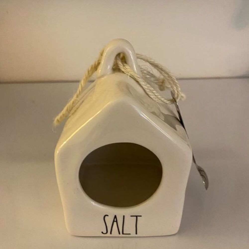 Rae Dunn Salt Pig -3x4 ceramic salt pig